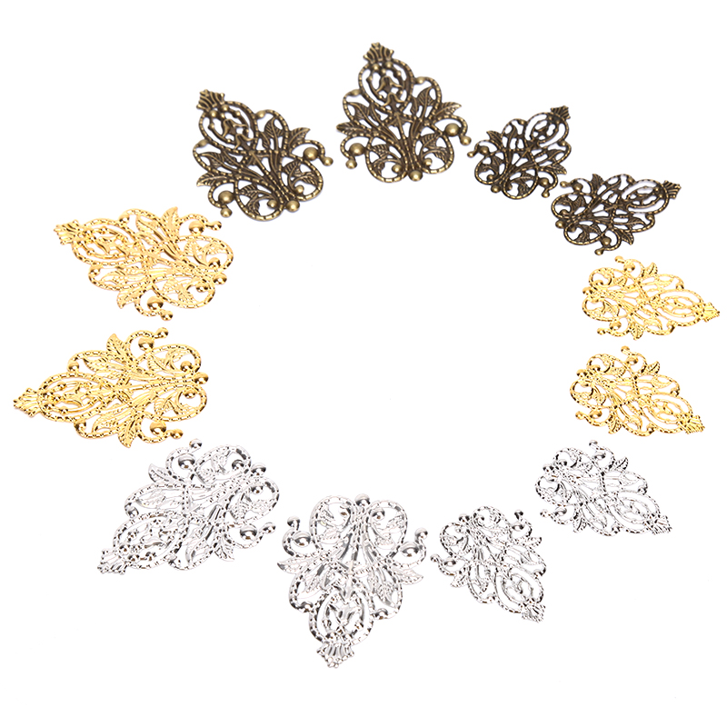 Embellishment Crafts - Горячая распродажа: 20 шт. ажурных филигранных