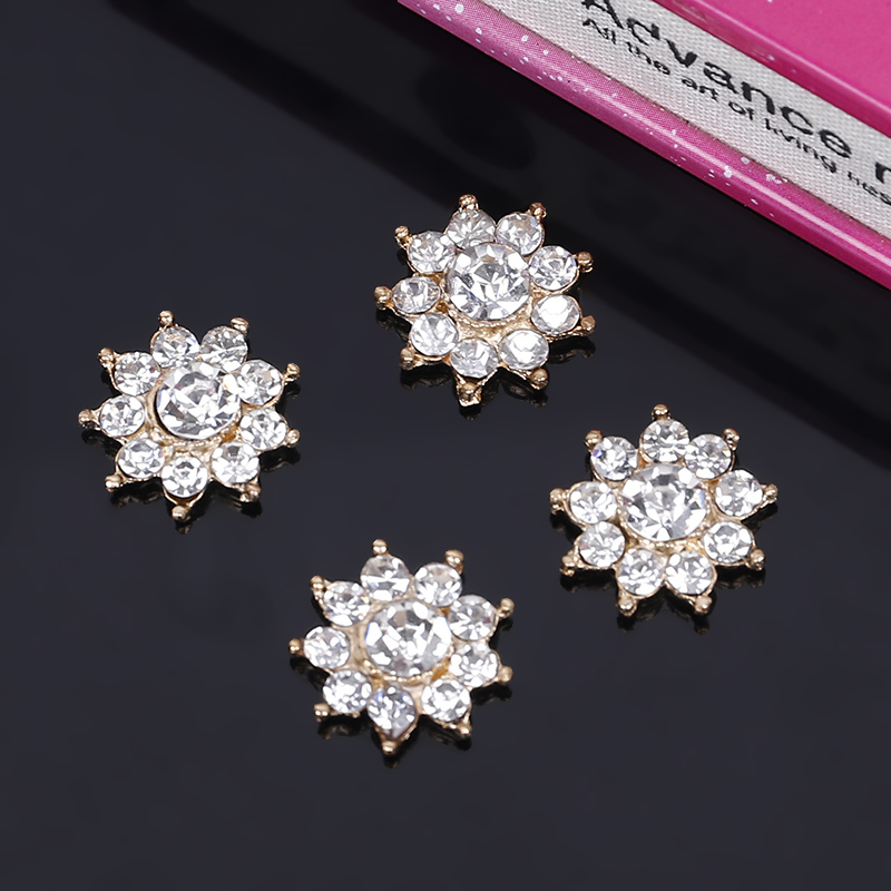 Engood 100 шт. 17 мм снежинка  – обзор и цена Sew On Rhinestone