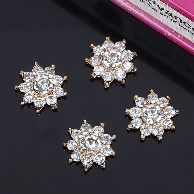 Engood 100 шт. 17 мм снежинка  – обзор и цена Sew On Rhinestone