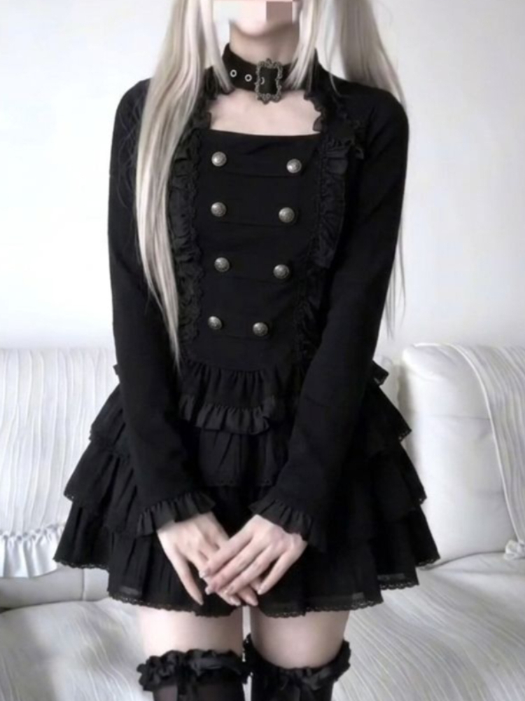 Готический комплект в стиле Ха – обзор и цена Elastic Lace Trim