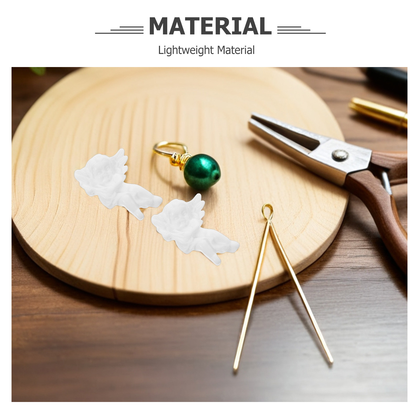 100 шт. миниатюрных ангелов из – обзор и цена Christmas Craft Embellishment